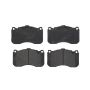 Brembo KT04477 Brembo low-met brake pad and composite vented  brake disc kit