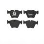 Brembo KT04441 Brembo low-met brake pad and UV coated vented  brake disc kit