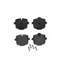 Brembo KT04260 Brembo low-met brake pad and UV coated vented  brake disc kit