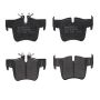 Brembo KT04312 Brembo low-met brake pad and UV coated solid  brake disc kit