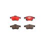 Brembo KT00887 Brembo ceramic brake pad and UV coated PVT  brake disc kit