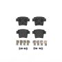 Brembo KT04210 Brembo low-met brake pad and UV coated solid  brake disc kit