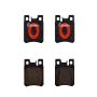Brembo P50009N Premium NAO Ceramic OE Equivalent Pad