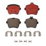 Brembo P50103N Premium NAO Ceramic OE Equivalent Pad