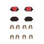 Brembo P56046N Premium NAO Ceramic OE Equivalent Pad
