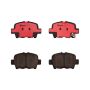 Brembo P56068N Premium NAO Ceramic OE Equivalent Pad