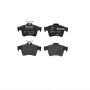 Brembo KT04206 Brembo low-met brake pad and UV coated solid  brake disc kit