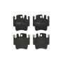 Brembo KT04280 Brembo low-met brake pad and UV coated PVT drilled brake disc kit