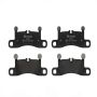 Brembo KT04003 Brembo low-met brake pad and UV coated PVT  brake disc kit