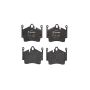 Brembo KT04285 Brembo low-met brake pad and UV coated vented drilled brake disc kit