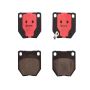 Brembo P78016N Premium NAO Ceramic OE Equivalent Pad