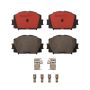 Brembo P83141N Premium NAO Ceramic OE Equivalent Pad