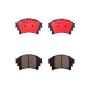 Brembo P83153N Premium NAO Ceramic OE Equivalent Pad