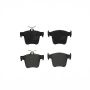Brembo KT04306 Brembo low-met brake pad and UV coated vented  brake disc kit
