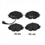 Brembo KT04330 Brembo low-met brake pad and UV coated vented  brake disc kit