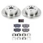 PowerStop KOE3068 OE Stock Replacement Low-Dust Ceramic Brake Pad and Rotor Kit