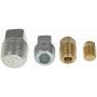 DORMAN 090-000CD Pipe Plug Assortment - 1/8, 1/4, 3/8, 1/2