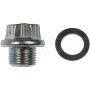 DORMAN 090-042CD Oil Drain Plug Standard M18-1.50, Head Size 19Mm