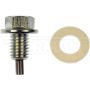 DORMAN 090-050CD Magnetic Oil Drain Plug M12-1.75, Head Size 15mm