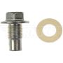 DORMAN 090-052CD Oil Drain Plug Pilot Point 1/2-20, Head Size 9/16 In.