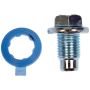 DORMAN 090-053CD Oil Drain Plug Pilot Point M14-1.50, Head Size 16mm