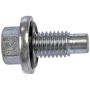 DORMAN 090-079CD Oil Drain Plug Pilot Point Inset Gasket M12-1.75, Head Size 15Mm
