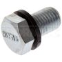 DORMAN 090-088CD Oil Drain Plug Standard M12-1.50, Head Size 17mm