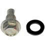 DORMAN 090-089CD Oil Drain Plug Pilot Point M12-1.50, Head Size 15MM