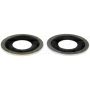 DORMAN 097-021CD Metal/Rubber Drain Plug Gasket, Fits 1/2, M12, M12 So
