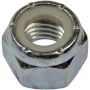 DORMAN 250-015 Hex Lock Nuts With Nylon Ring-Grade 2- Thread Size 9/16-12 In.