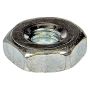 DORMAN 350-004 Hex Nut-Machine Screw-Grade 2- Thread Size 6-32, Height 7/64 In.