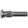 DORMAN 610-283 9/16-18 Serrated Wheel Stud - 0.650 In. Knurl, 2-17/32 In. Length