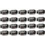 DORMAN 711-265 Wheel Nut Chrome Acorn Bulge Seat 1/2-20