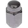 DORMAN 711-301 Wheel Nut Chrome Acorn 2-Pc M12-1.50