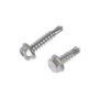 DORMAN 784-135 Self Tapping Screw-Stainless Steel-Hex Washer Head-No. 8 x 1/2 In., 3/4 In.