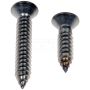 DORMAN 784-180D Self Tapping Screws - Stainless Steel - Oval Head - No.14 X 1 In., 1-1/2 In.