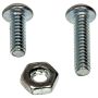 DORMAN 784-600 Stove Bolt With Nuts - 3/16-24 In. x 1/2 In./3/4 In.