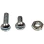 DORMAN 784-600 Stove Bolt With Nuts - 3/16-24 In. x 1/2 In./3/4 In.