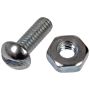 DORMAN 784-702 Machine Screw With Nuts - No. 8-32 x 1/2 In.
