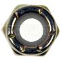 DORMAN 784-756D Hex Lock Nuts W/ Nylon Ring - Grade 2 - Thread Size 5/16-18, Height 11/32 In.