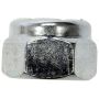 DORMAN 784-760 Hex Lock Nuts With Nylon Ring-Grade 2-Thread Size7/16-14 In.,Height29/64 In.