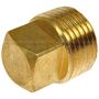 DORMAN 785-072D Brass Pipe Plug - Square Head - 3/8 In. MNPT