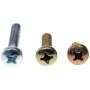 DORMAN 785-100 License Plate Fasteners Kit-M6-1.0 x 10mm,20mm,30mm