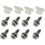 DORMAN 785-101D License Plate Fasteners - No.14 X 3/4 In.