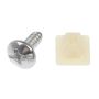 DORMAN 785-130 License Plate Fasteners- 1/4 In. x 5/8 In.