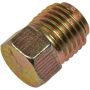 DORMAN 785-450 Steel Pipe Plug-Hex Head- 3/16 In. Tube Size (Male 3/8-24 Inv. Flare)