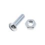 DORMAN 799-071 Stove Bolt With Nuts -Grade 5- 1/4-20