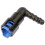 DORMAN 800-091 Fuel Line Quick Connector 90 Degree Angle  3/8 In Steel To 5/16In Nylon Tubing