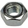 DORMAN 814-010 Hex Nut-Grade 5-Thread Size 1/4-28, Height 7/16 In.