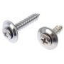 DORMAN 961-230 Trim Screw - Chrome - No. 10 x 3/4 In., 1 In.